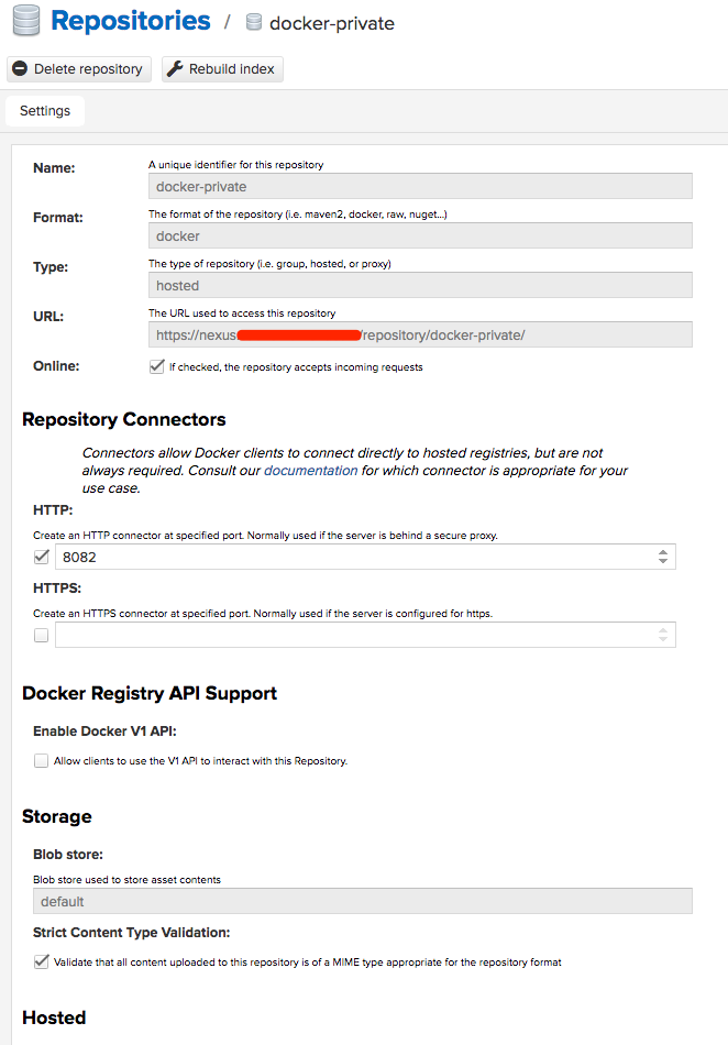 Nexus Config